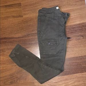 Joie - army green skinny jeans